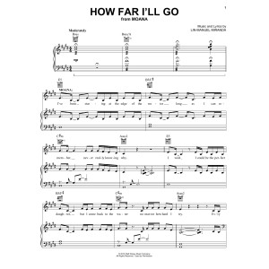 How Far I'll Go (from Moana)